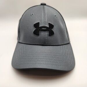Under Armour Fitted Grey Hat Cap Youth Small NWT